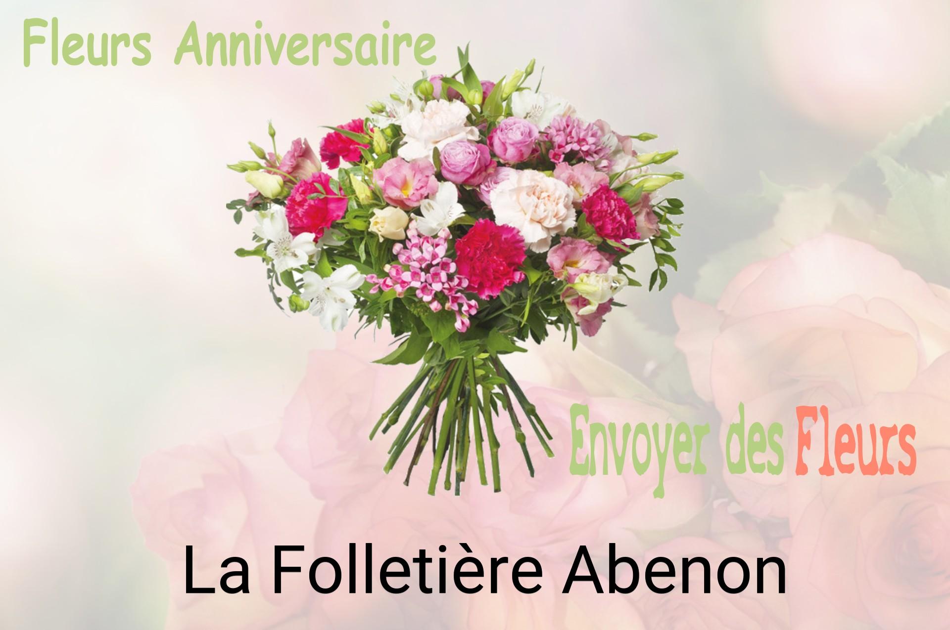 Bouquet de fleurs d’anniversaire livré à La Folletière-Abenon