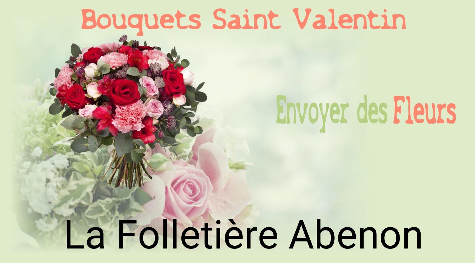 Roses de Saint-Valentin livrées à La Folletière-Abenon